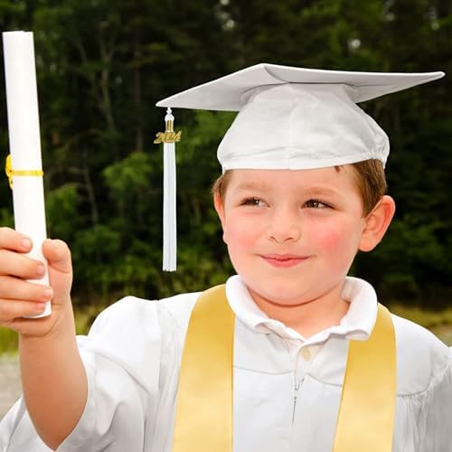 Generic Unisex Bachelors Elastic Cap for Preschool Graduation Child