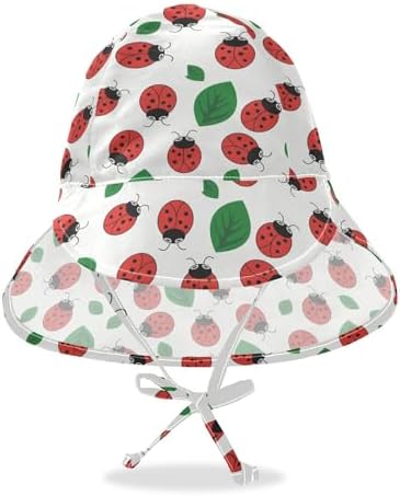 Lemon Yellow UPF 50 Toddler Sunhat - Adjustable Beach Cover for Kids