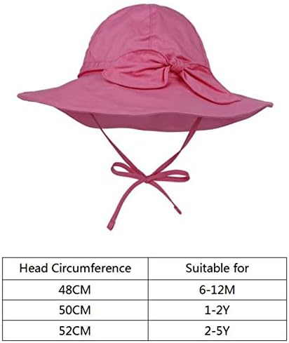 Adjustable Sun Hat for Babies Girls UpF 50 protect