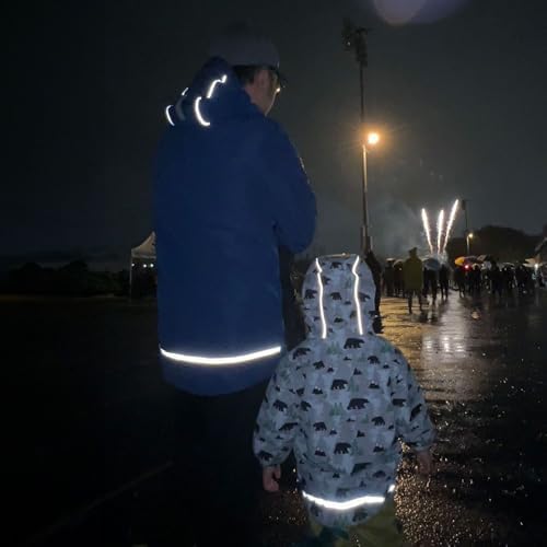 JAN JUL Waterproof Fleece Lined Rain Jacket Multi-Season Rainwear for Kids