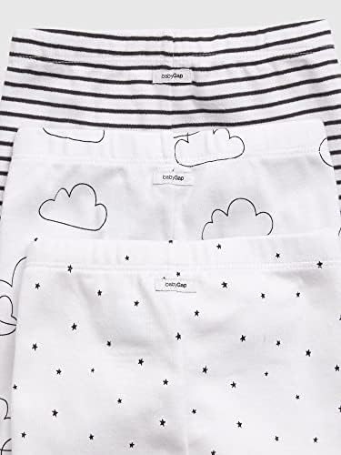 GAP Baby Girls 3-Pack First Favourite Pull-on Pants Bottoms