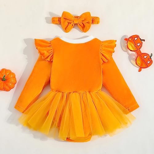 My First Halloween Newborn Baby Girl Pump