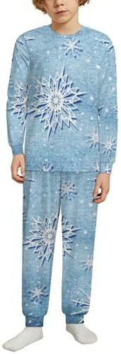 MEIKKO Kids Thermal Underwear Set - Santa Red Perfect for Christmas