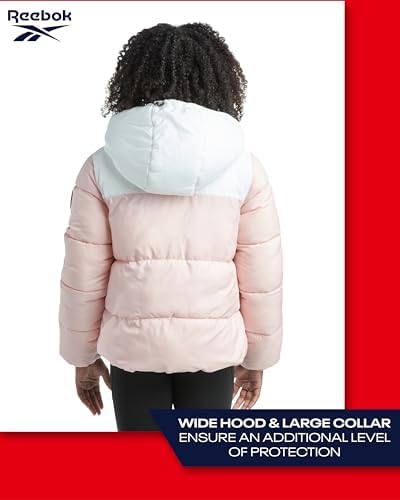 Reebok Girls Puffer Winter Jacket Warm Stylish