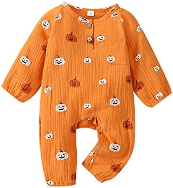 Halloween Fall Unisex Newborn Romper