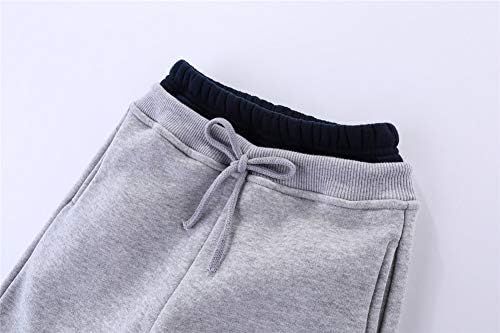 Mud Kingdom Kids Cozy Fleece Jogger Pants Winter Bear