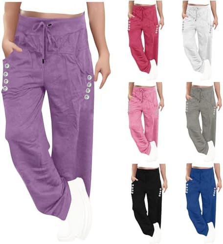 Wide-Leg Casual Pants for Teens