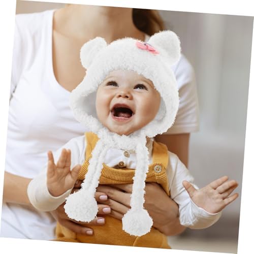 Winter Tencel Beanie Gloves Set for Babies
