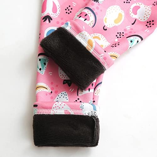 Super Soft Fleece-Lined Leggings for Toddlers Girls - trendy and comfortable
