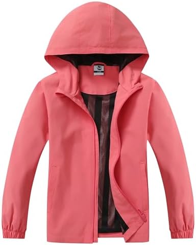 Girls Lightweight Rain Jacket