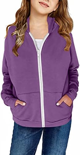 StoreofBaby Girls Zip-Up Hoodie Casual Warm