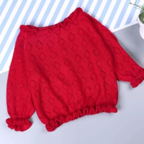 Boys Girls Ribbed Knit Sweater