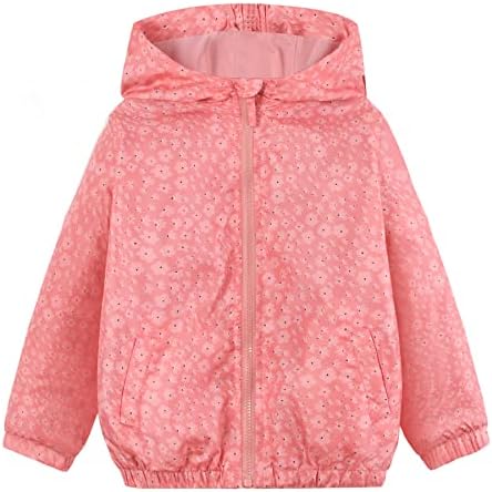 Adorable Kids Rain Jackets Snug Waterproof for Boys Girls