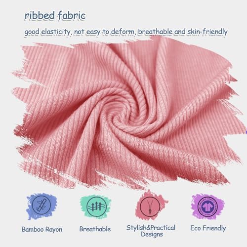 Soft Bamboo Pjs for Baby Reversible Sleepers All Day Comfort