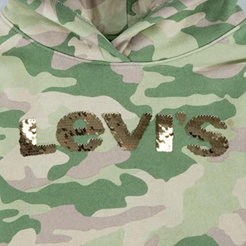 Levis Girls High Rise Camo Hoodie