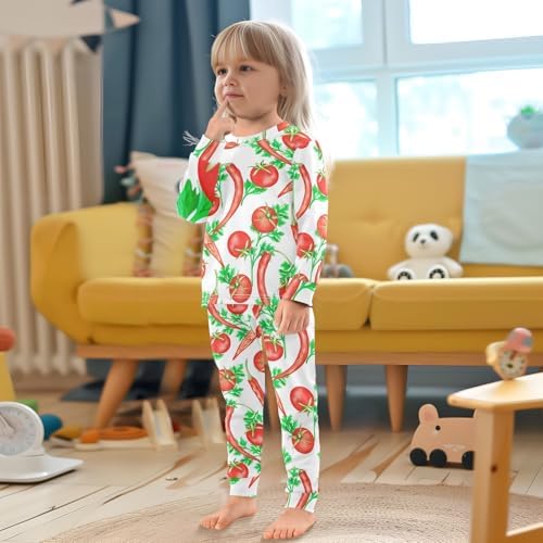 Cute and Comfortable Girls Pajama Set 18M-8Y