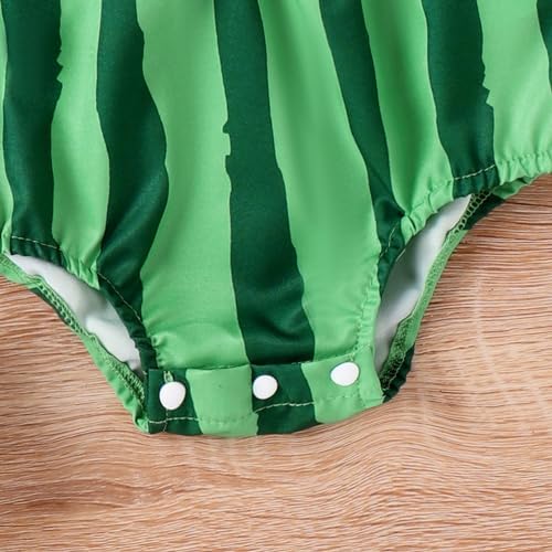 Perfect Summer Romper for Baby Girls Boys Watermelon Pineapple Design