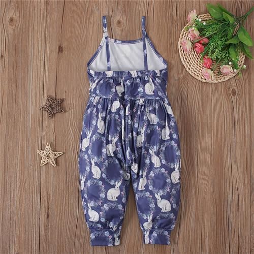 Easter Bunny Print Romper for Toddler