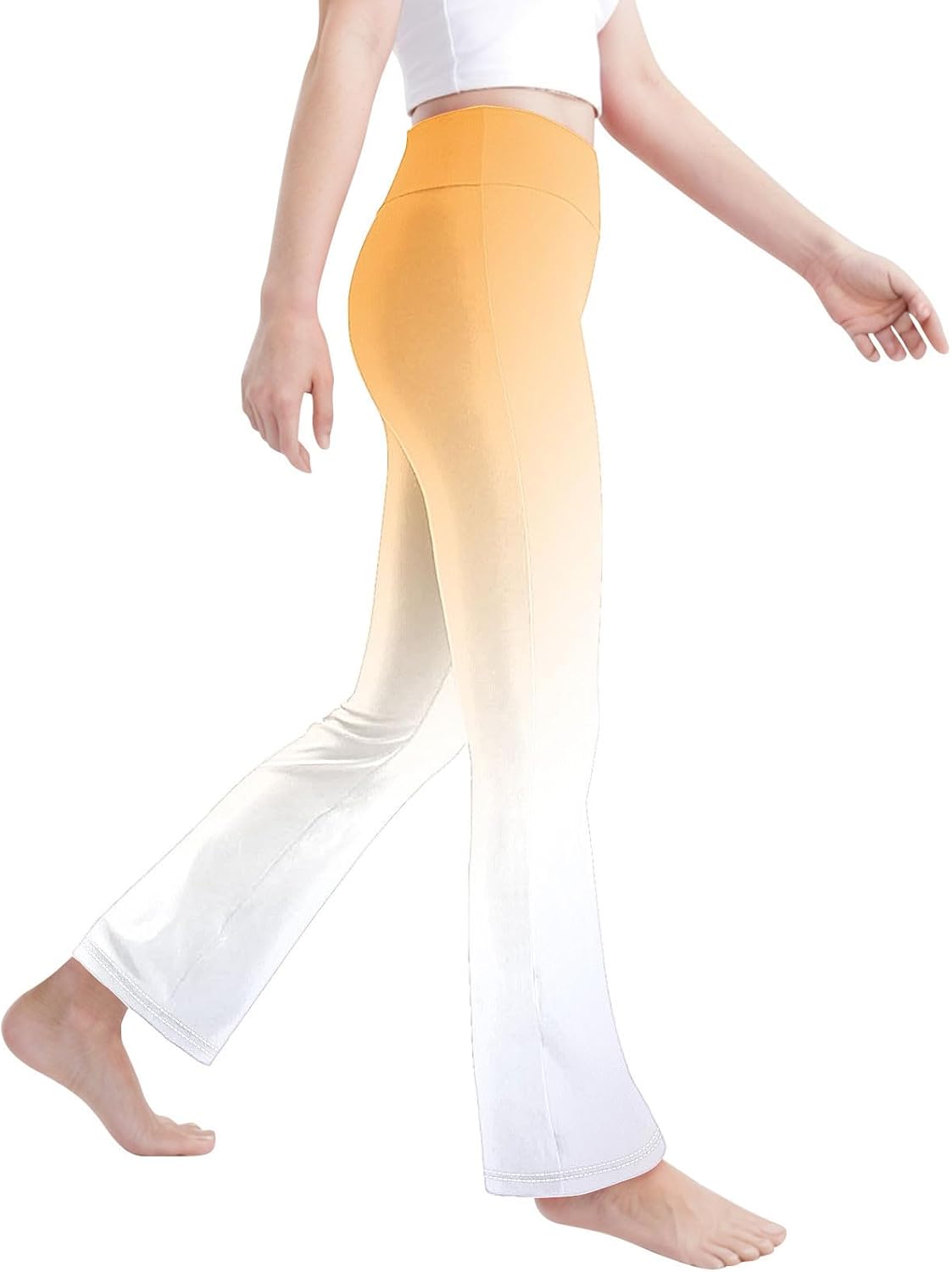 Toddler Girls Gradient Straight Leg Comfort Yoga Pants