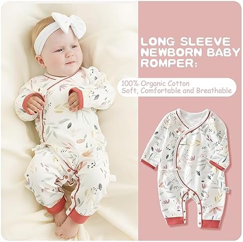 Cherie Kids 0-6 Months Organic Cotton Romper