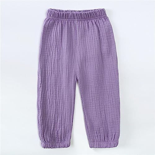 Cotton Linen Harem Pants for Toddler Boys and Girls