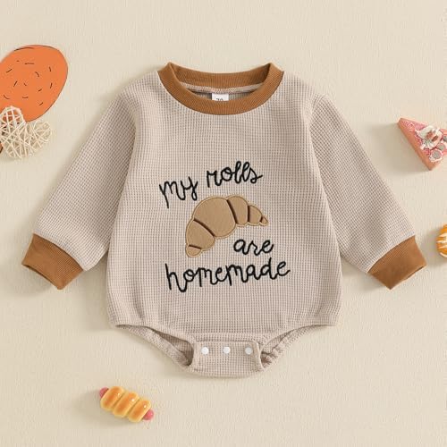 Handmade Romper First Thanksgiving Outfits for Baby Girls US