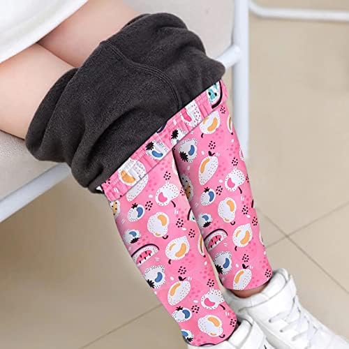 Super Soft Fleece-Lined Leggings for Toddlers Girls - trendy and comfortable