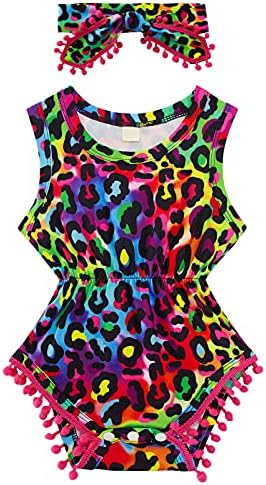 Ahegao Cute Floral Romper for Babies 0-24 Months