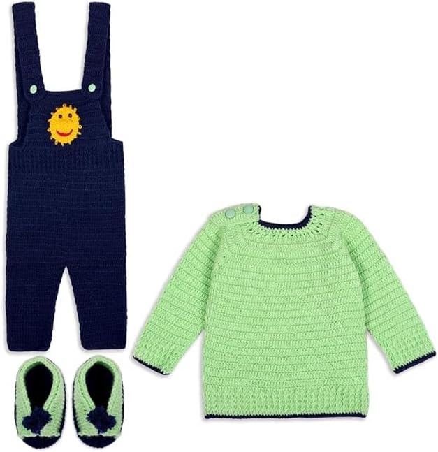 Woolen Baby Girls Sweater Set