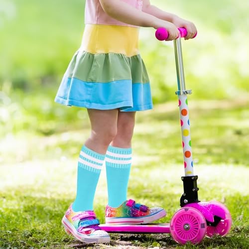 3 Pairs Striped Soccer Socks for Kids