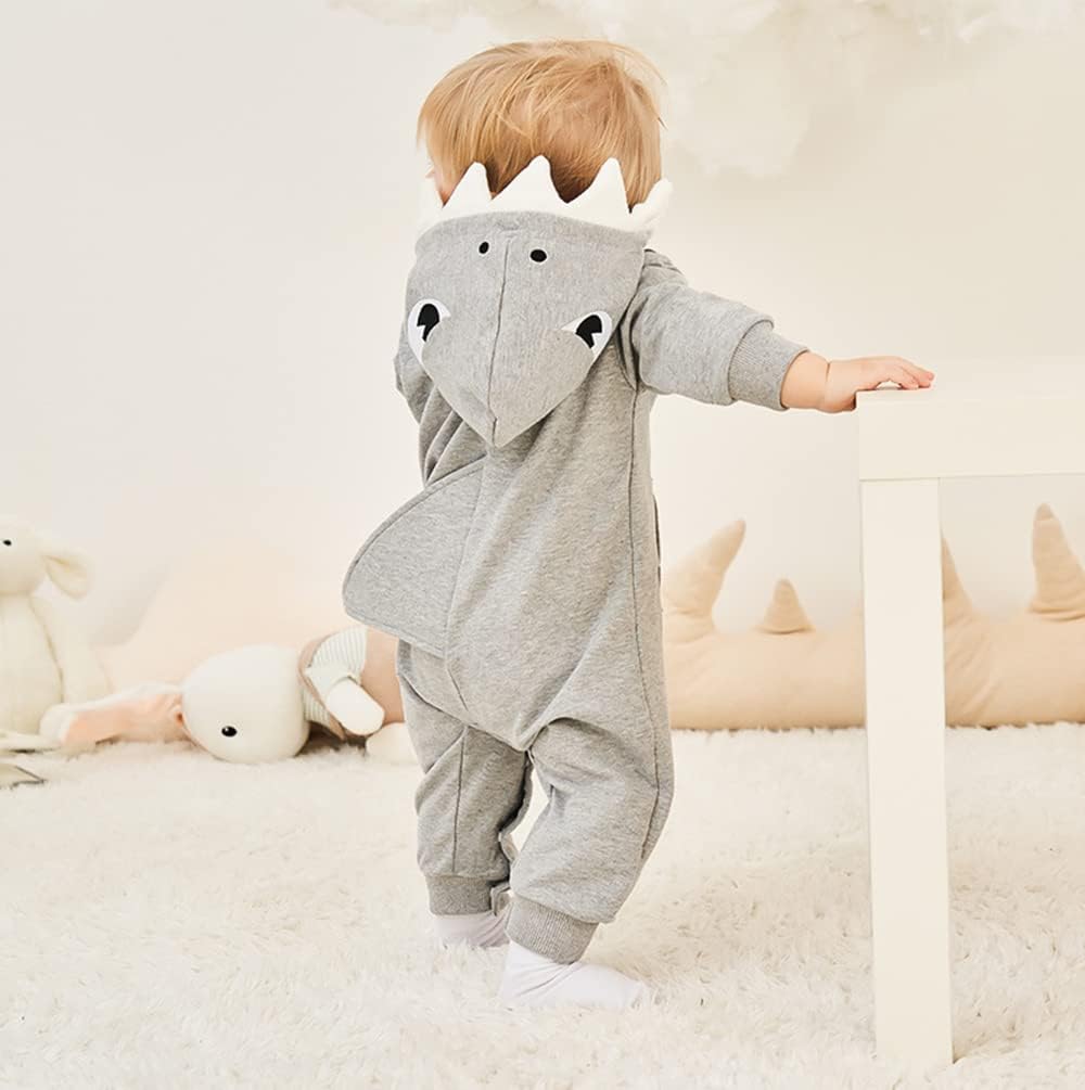 XFGLCK Halloween Fox Hoodie Romper for Baby