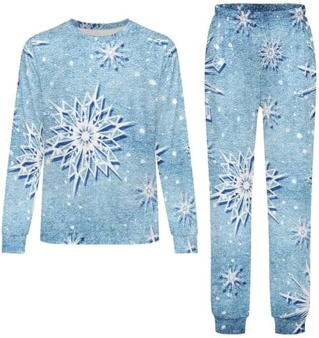 MEIKKO Kids Thermal Underwear Set - Santa Red Perfect for Christmas