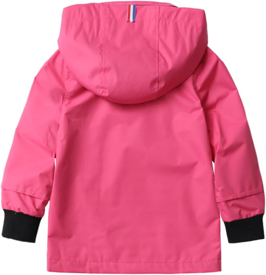 Hiheart waterproof Cotton Lined Adjustable Hooded Jacket