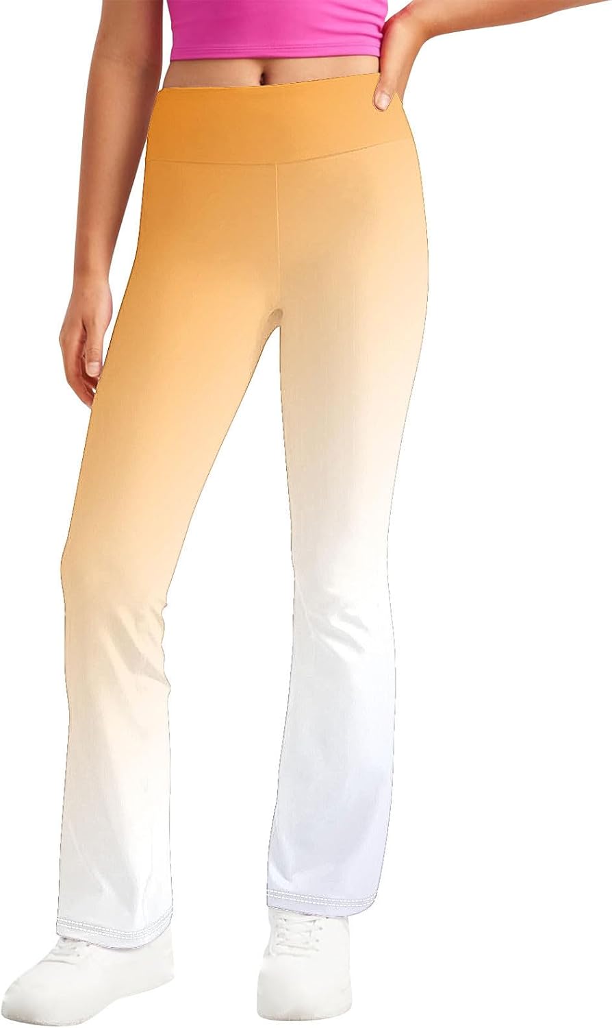 Toddler Girls Gradient Straight Leg Comfort Yoga Pants