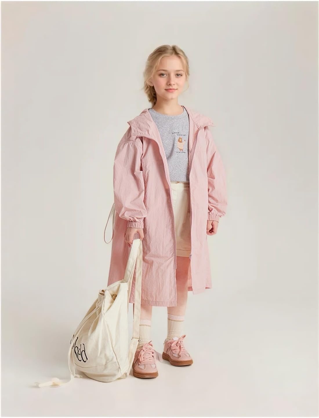 Girls Waterproof Rain Jackets for Kids