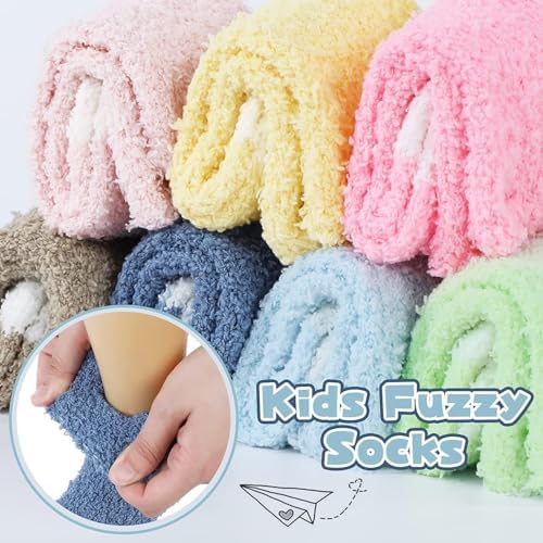 American Trends Kids Fuzzy Socks Toddler Girls