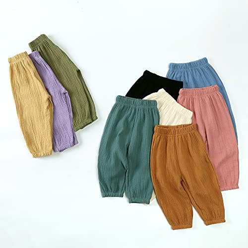 Kids Tales 3-Piece Cotton Linen Trousers
