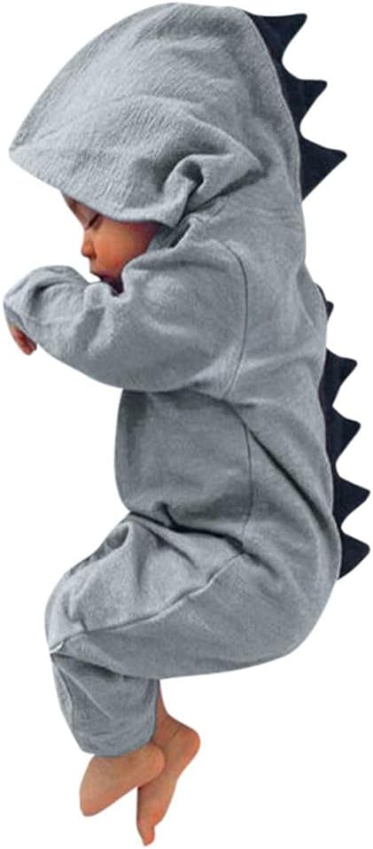 Dinosaur-Themed Romper for Babies