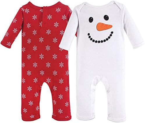 Hudson Baby Baby-Girls Cotton coveralls Set