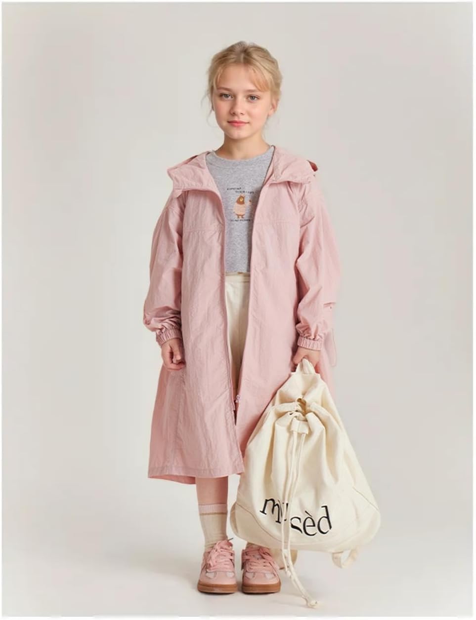Girls Waterproof Rain Jackets for Kids