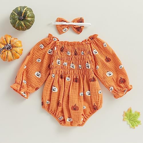 Floral Romper for Baby Girls Halloween Summer costume