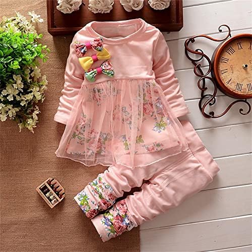 Floral Mesh Romper for Baby Girls 3-12 Months
