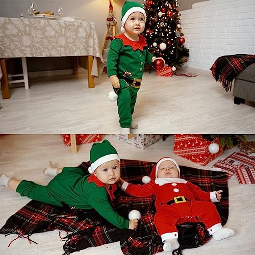 My First Christmas Baby Romper Set