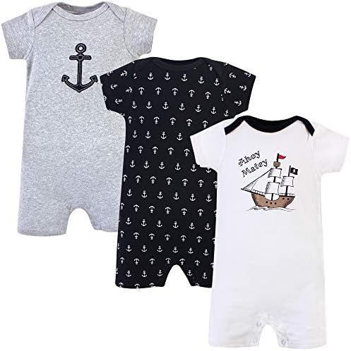 Hudson Baby Unisex Cotton Romper