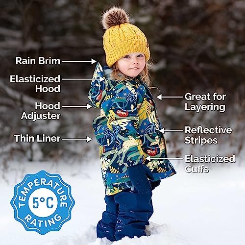 JAN JUL waterproof rain jacket for kids 1000mm rated