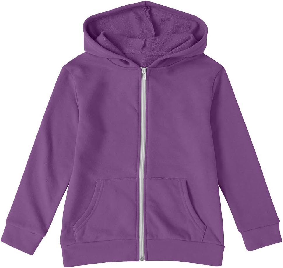 StoreofBaby Girls Zip-Up Hoodie Casual Warm