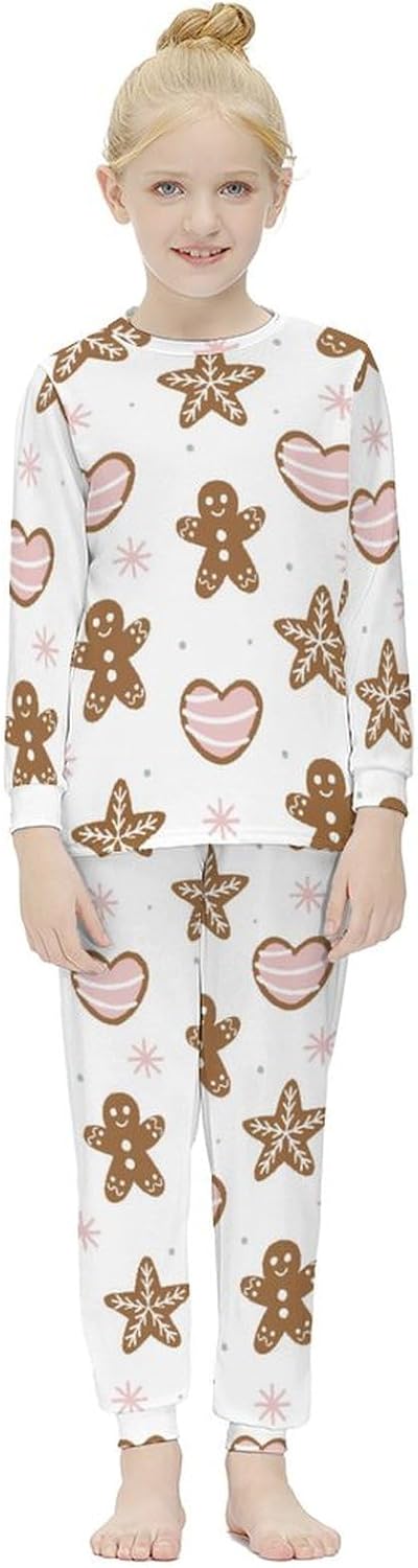 Adorable Thermal Girls Underwear Set for Christmas