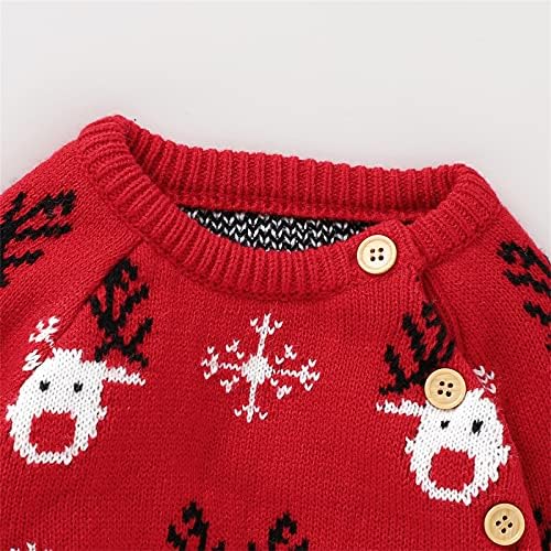 Baby Christmas Romper - Soft Cozy for Toddler Boys Girls