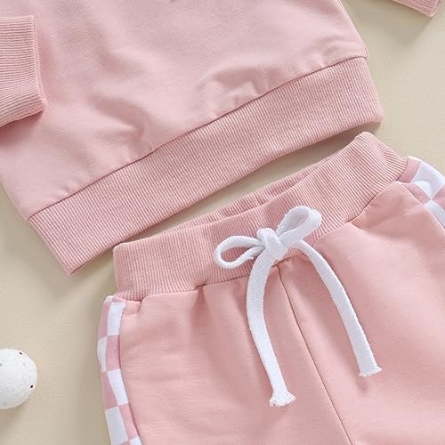 BeQeuewll Baby Girl Valentines Day Outfit