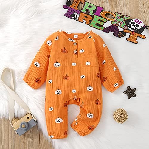 Halloween Fall Unisex Newborn Romper